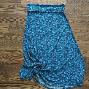 LLR floral maxi skirt